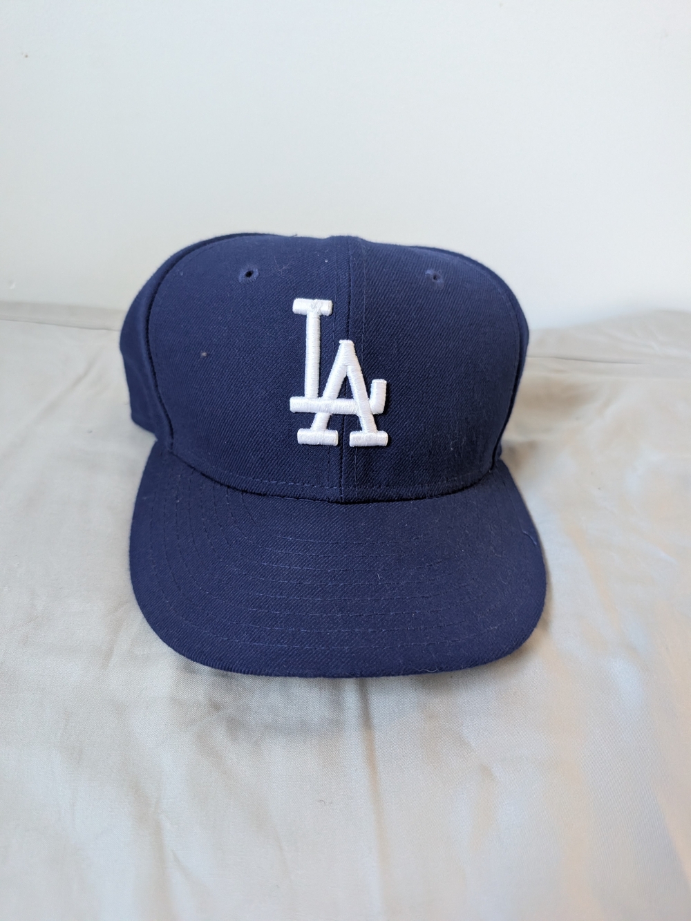 9fifty Navy Kids Cap with White LA Logo